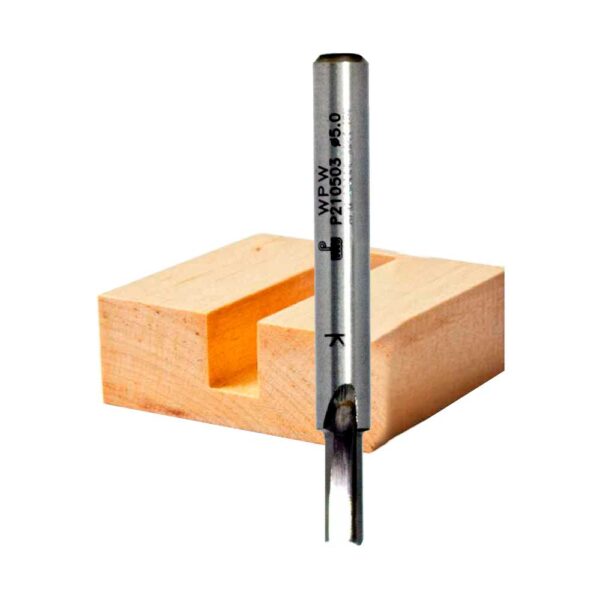 Fresa Reta Com 2 Lâminas 5Mm X 11Mm -Haste 6 P210503 - Wpw - Image 3