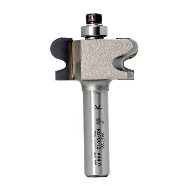 Fresa Tipo Puxador C/ Rolamento [R2,5] 44Mm X 12 H12/76 (Ro70012) - Wpw