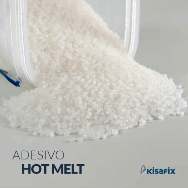 Cola em Grãos Hotmelt KHM9517 Transparente 1kg – Kisafix - Imagem 2