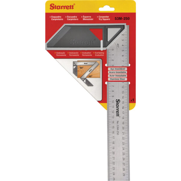 Esquadro Carpinteiro 200Mm - Starrett