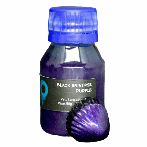 Pigmento Black Universe Purple 50G - Ohana - Imagem 2