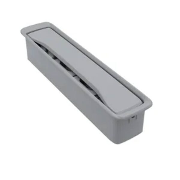 Caixa Mesa New Slim / 3Nbr20A+ 3Furação Key - Cinza - Dutotec