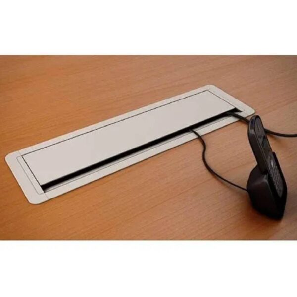 Caixa Mesa New Slim / 3Nbr20A+ 3Furação Key - Cinza - Dutotec - Image 2