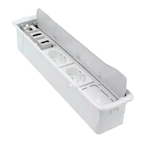 Caixa Mesa New Slim / 3Nbr20A+ 3Furação Key - Cinza - Dutotec - Image 3
