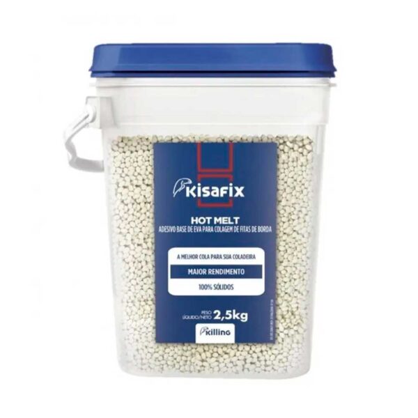 COLA HOTMELT (KHM9517) TRANSPARENTE - 1Kg - KISAFIX - KX