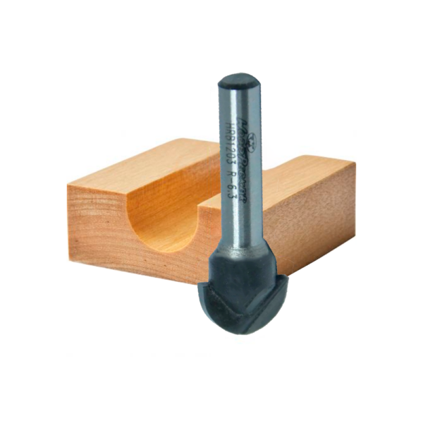 Fresa Meia Cana R6,3 12,7Mm X 8Mm H6/39 (Hrb1203) - Wpw