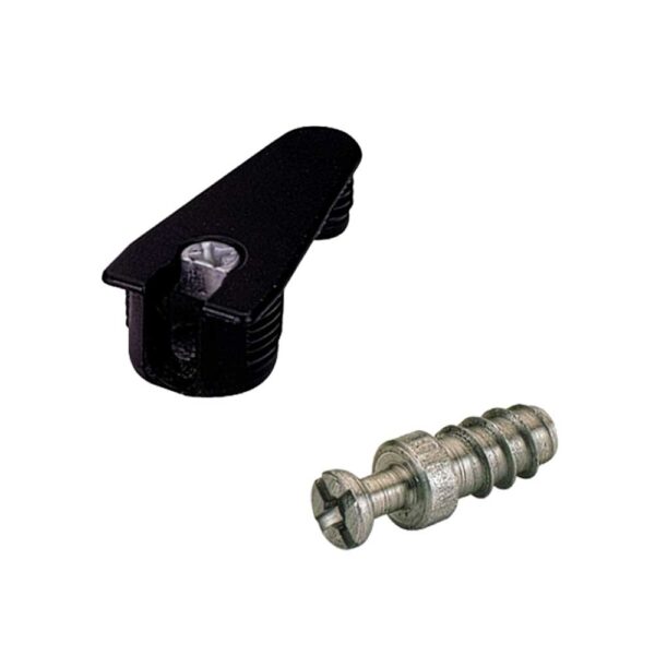Vb36 19 (Rafix) Preto C/ Parafuso (10UND) - Hettich