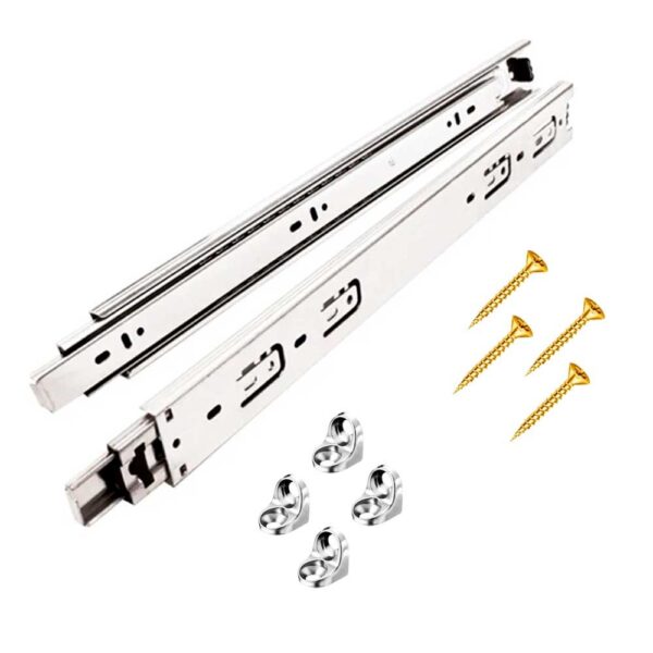 Kit Corrediças P/ 2 Gavetas 35Cm-H45
