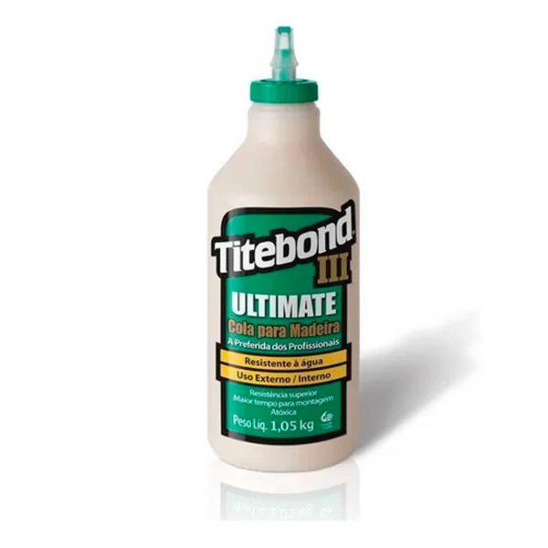 Kit 2 Colas Ultimate III 1,05Kg + Pincel Tite Brush - Titebond - Imagem 4