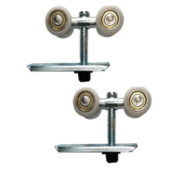 Roldana Convexa 4 Rodas base Reta 22mm - Perfil - Imagem 2