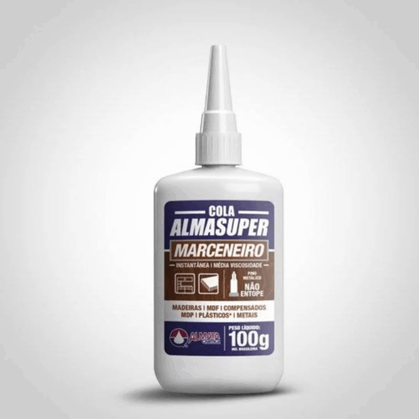 Cola Instantânea Marceneiro 100G - Alma Super