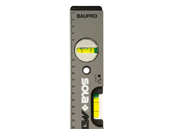 Nível De Alumínio 2 Bolhas Baupro 80Cm - Sola - Imagem 3